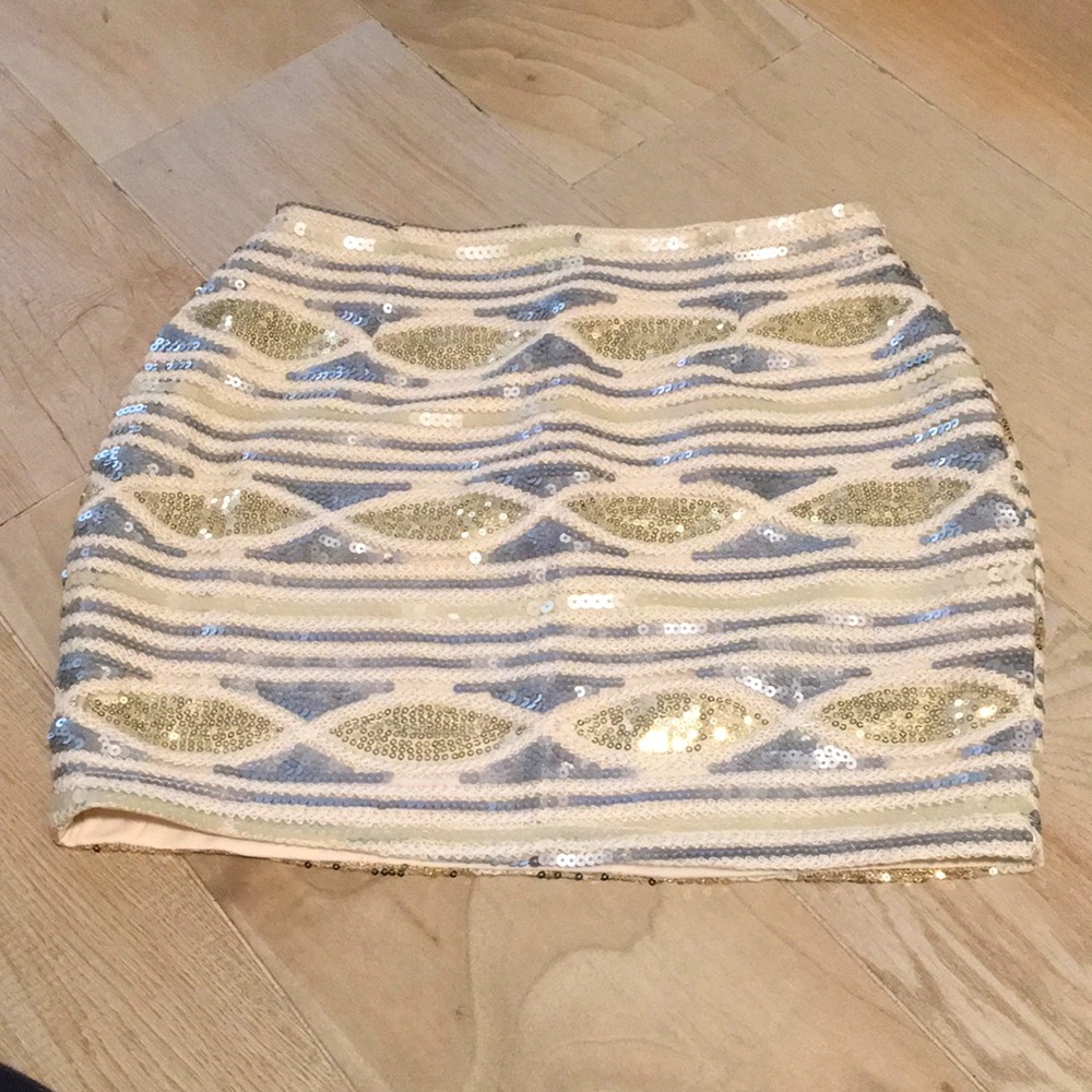 Sequin Miniskirt